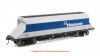 4F-081-106 Dapol P & D JHA Middle Hopper Wagon number 19833 - Hanson Blue & Grey